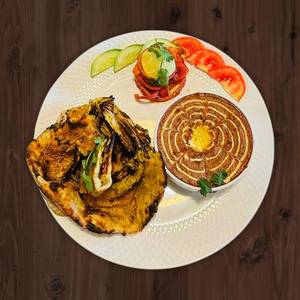 Chur chur naan and dal makhani