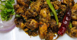 Chicken Pepper Fry Semi Dry