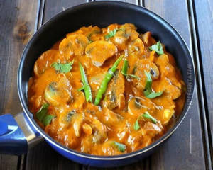 Mashroom Paneer Masala