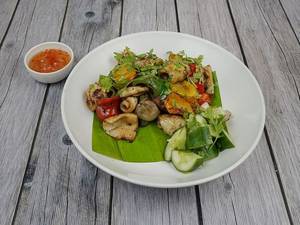 Garlic Squid
