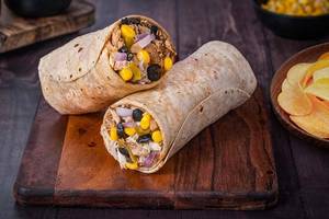 Roasted Chicken Strips Wholewheat Wrap