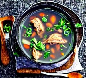 Chicken clear soup