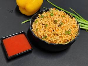 Schezwan Veg Fried Rice