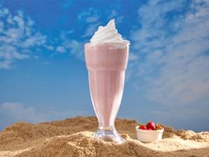 Sun-kissed Strawberry Shake