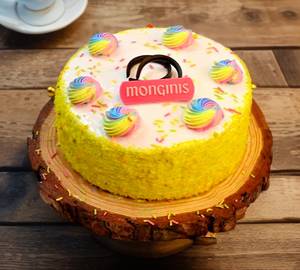 Rainbow Round Design Small Cake [ 500 Grams]
