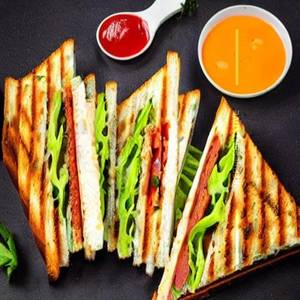 Veg Cheese Grilled Club