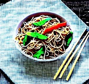 Chicken Hong Kong Noodles