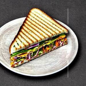 Veg Coleslaw Sandwich