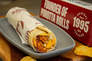 Chicken Parotta Lays Mix Roll