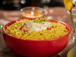 Cheese Corn Capsicum Maggi