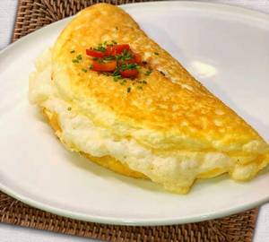 Egg Fluffy Omlette With (5Eggs)