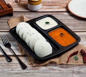 Idli Chutney Sambar ( 12 Pcs )