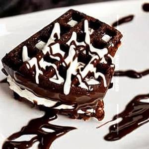 Brownie overload waffle
