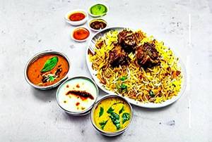 Mutton Fry piece Biryani Family Pack