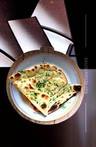 Cheese Chilly Garlic Naan