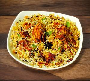 Hyderabadi chicken biryani 1pc