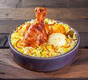 Kolkata chicken biryani [1pc]