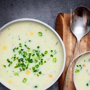 Cream of Baby Corn Soup
