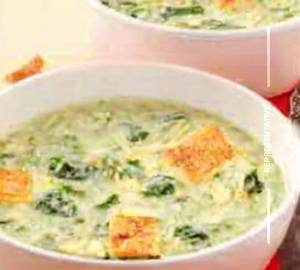 Spinach Cottage Cheese Soup 