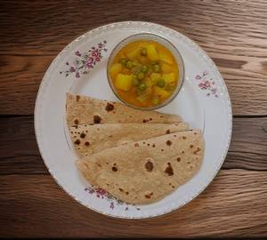 Tawa Roti with Sabji