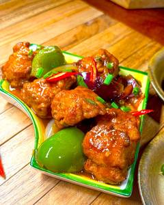 Chilli chicken dry 10 pieces