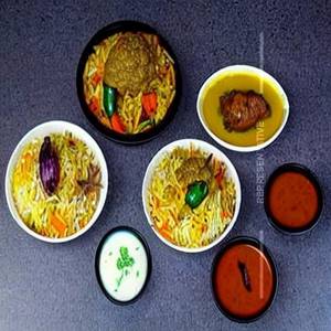 Veg dum biryani family pack