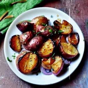 Burnt Garlic Potato