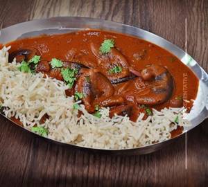 Miryala mushroom curry