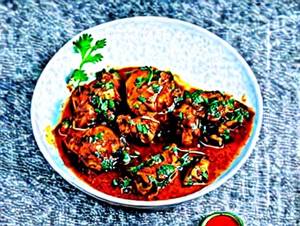 Gongura chicken curry
