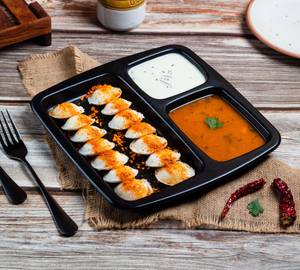 Button Ghee Masala Idli  (14 Pcs)