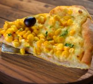 Sweet corn pizza