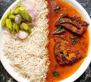 Fish Curry + Rice