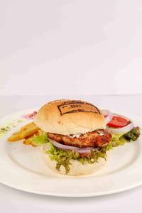 Pan Seared Chicken Burger