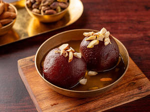 Stuffed Gulab Jamun