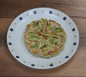 Baked Badam Pizza