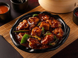 Mushroom Babycorn Paneer Chilly Gravy