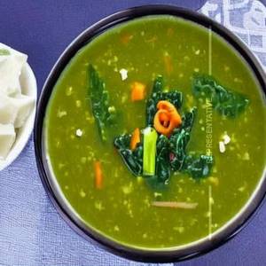 Cream of Palak Soup 