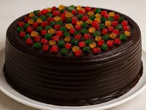 Tutty Frooty Chocolate Cake [ 500 Grams ]