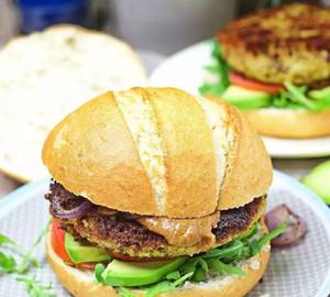 Achari burger