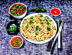 Chicken Triple Noodles