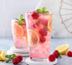 Raspberry mojito