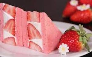 Strawberry sandwich