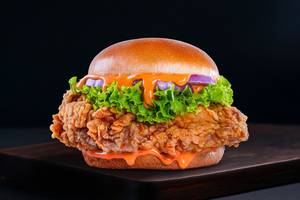 Smoky Chipotle Chicken Burger