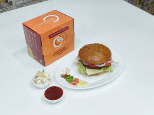 Classic Aloo Patty Veg Gourmet Burger