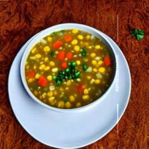 Sweet Corn Veg Soup