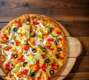 Loaded pizza