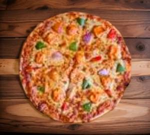 Tandoori veggie pizza
