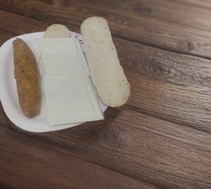 Double Cheese Hotdog