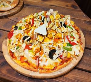 Chicken cheese pizza (qfc special) [8 inch]