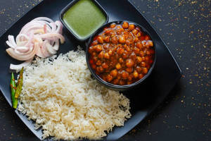 Paneer karahi Chawal+salad